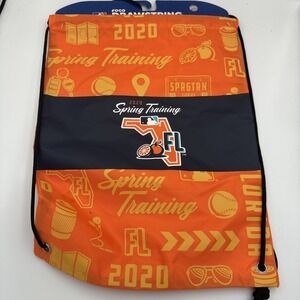MLB Drawstring Backpack Florida Spring Training 2020 Bag FOCO Orange NEW